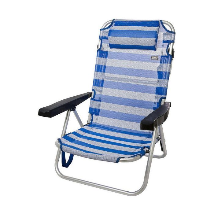 Silla Plegable Colorbaby Marinero 48 x 48,5 x 84 cm Blanco Azul marino 2