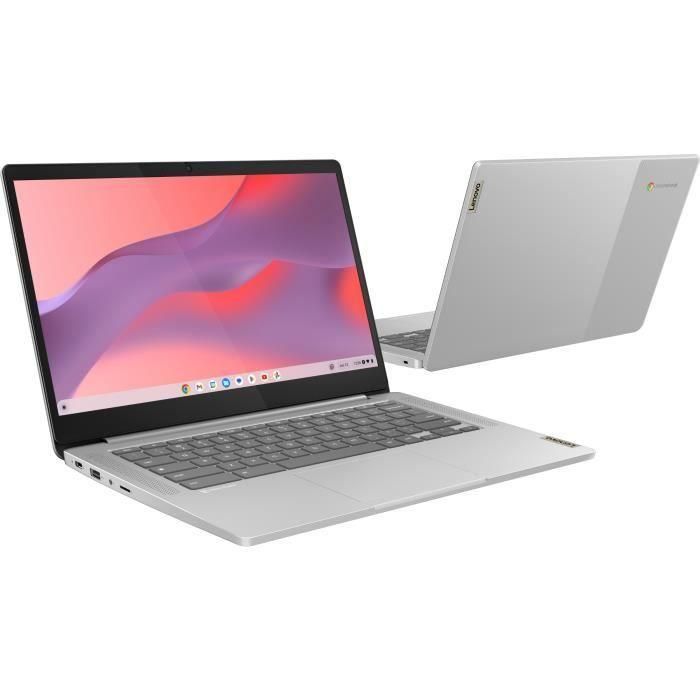 Computadora Chromebook Lenovo IdeaPad 3 14M868 | 14'' FHD 250N - MT8186 - 8 GB de RAM - 128 GB de almacenamiento - Chrome OS - AZERTY 3 Computadora Chromebook Lenovo IdeaPad 3 14M868 | 14'' FHD 250N - MT8186 - 8 GB de RAM - 128 GB de almacenamiento - Chrome OS - AZERTY 3