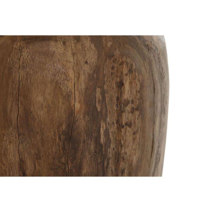 Jarron DKD Home Decor Natural Marron Oscuro 25 x 40 x 25 cm 2