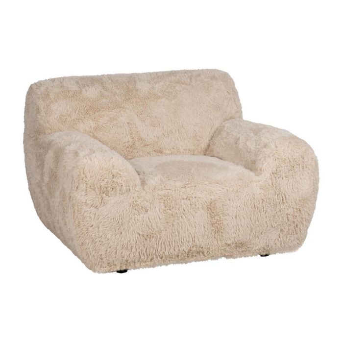 Sillón Beige Tejido 124 X 107 X 79,50 cm