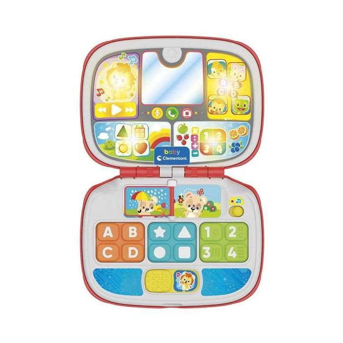 Ordenador baby laptop amigos animales con luces y sonidos 23x30x6 cm - modelos surtidos 6 Ordenador baby laptop amigos animales con luces y sonidos 23x30x6 cm - modelos surtidos 6