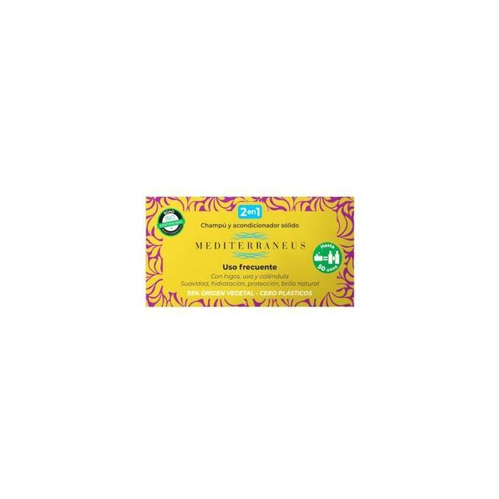 Mediterraneus Champu-Acondicionador Solido Uso Frecuente 55 Gr. Mediterraneus Champu-Acondicionador Solido Uso Frecuente 55 Gr.