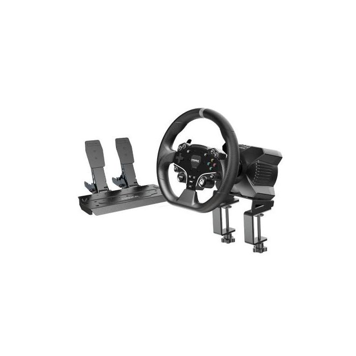 MOZA RACING RS053 Volante + Pedales R3 Racing Bundle para Xbox Series X|S, Xbox One, PC, Aluminio, USB