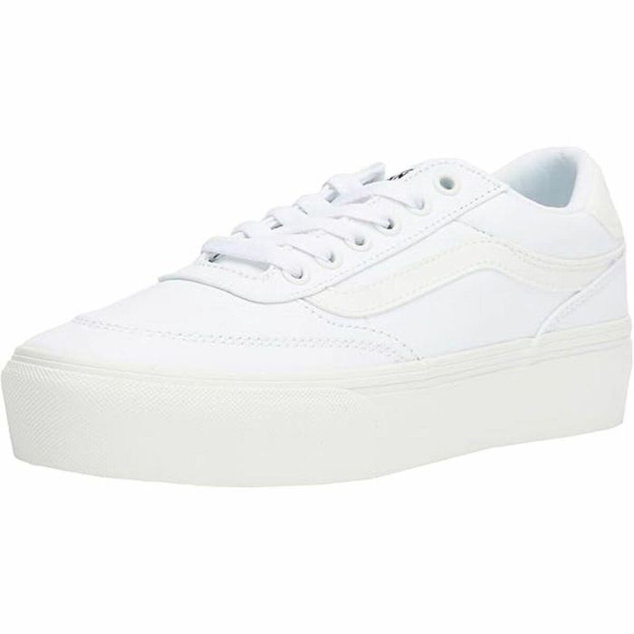 Zapatillas Deportivas Mujer Vans Brooklyn Ls Platform Cnvs Blanco 1
