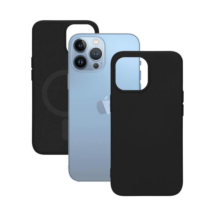 Funda para Móvil KSIX IPHONE 13 PRO MAX Negro 3 Funda para Móvil KSIX IPHONE 13 PRO MAX Negro 3