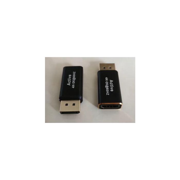 MicroConnect MC-ITH-DP1.2-HDMI Adaptador DisplayPort a HDMI, Conector Conversor para PC/Laptop a Monitor/TV, soporta 1080p