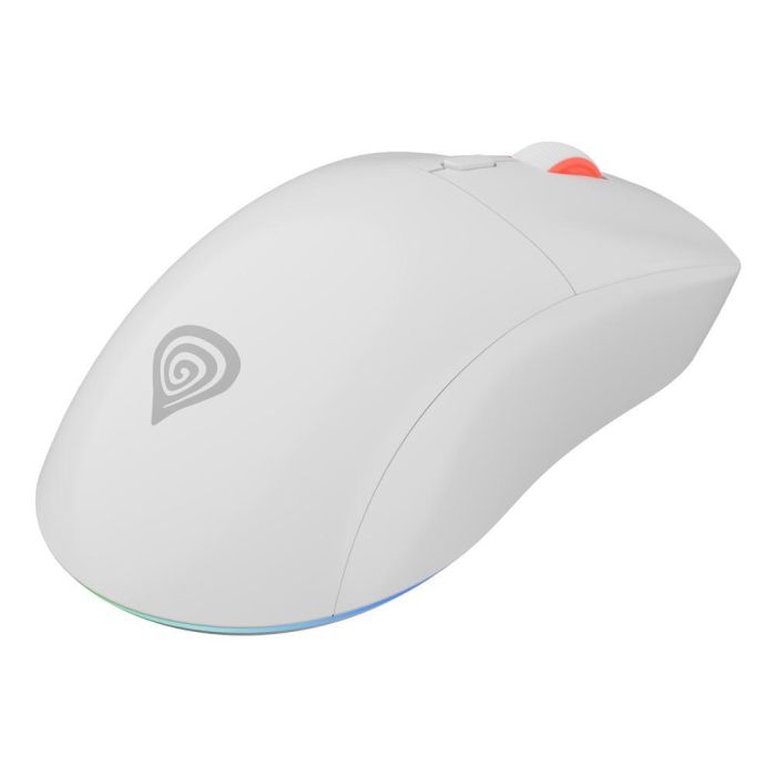 GENESIS Zircon XIII Ratón Gaming Óptico Inalámbrico 26000 DPI, Ambidextro, Switches Intercambiables, hasta 100h Autonomía, Blanco 2 GENESIS Zircon XIII Ratón Gaming Óptico Inalámbrico 26000 DPI, Ambidextro, Switches Intercambiables, hasta 100h Autonomía, Blanco 2