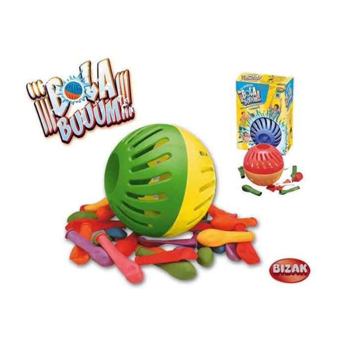 Juego bola buuum con globos 3