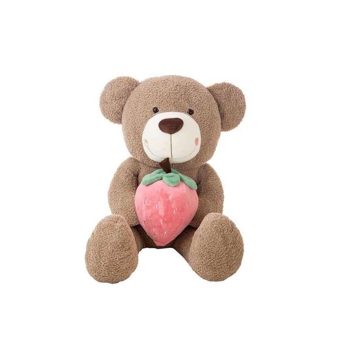 Creaciones Llopis Oso Fresi 110 cm 3 Colores - Blanco, Marrón, Rosa - Poliéster 1