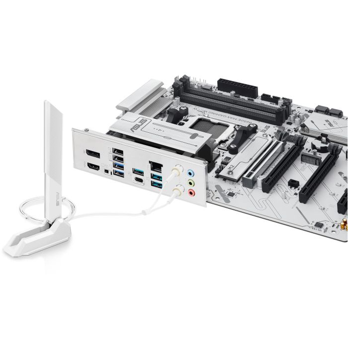 ASUS Placa Base B650E MAX GAMING WiFi W ATX DDR5 Socket AM5 para AMD Ryzen 7000/8000/9000 Series con WiFi 6E y 2.5Gb Ethernet 8 ASUS Placa Base B650E MAX GAMING WiFi W ATX DDR5 Socket AM5 para AMD Ryzen 7000/8000/9000 Series con WiFi 6E y 2.5Gb Ethernet 8