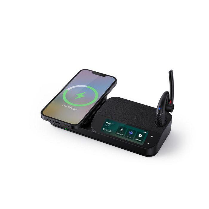 Yealink BH71 Workstation Auriculares Inalámbricos Bluetooth Negro 100-20000 Hz Oficina/Centro de Llamadas 30m Alcance 18g 1