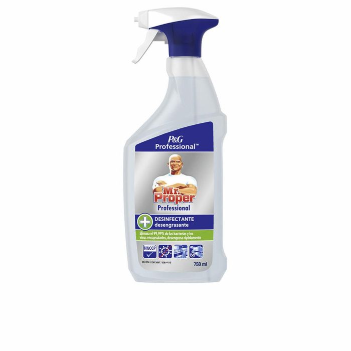 Don Limpio MR. PROPER Desengrasante Desinfectante spray 750 ml - Elimina el 99.99% de virus y grasa Don Limpio MR. PROPER Desengrasante Desinfectante spray 750 ml - Elimina el 99.99% de virus y grasa