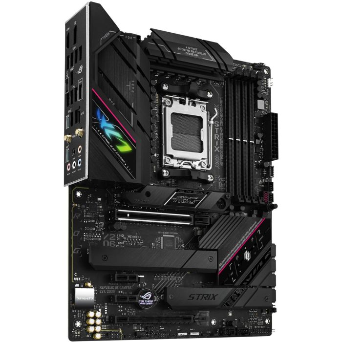 ASUS ROG STRIX B650E-F GAMING WiFi Placa Base Zócalo AM5 para AMD Ryzen 7 DDR5 ATX Wi-Fi 6E Bluetooth 5.2 4 ASUS ROG STRIX B650E-F GAMING WiFi Placa Base Zócalo AM5 para AMD Ryzen 7 DDR5 ATX Wi-Fi 6E Bluetooth 5.2 4