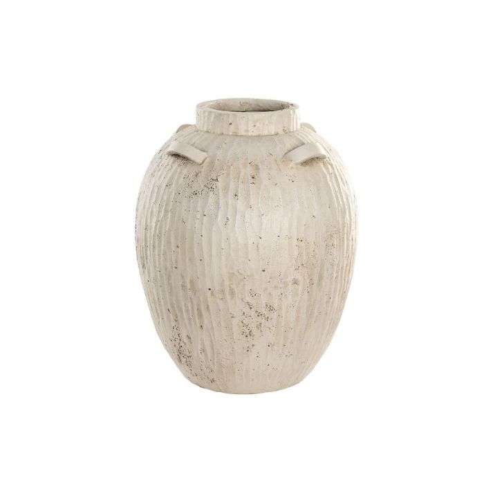 Jarron Romantico DKD Home Decor Blanco 38 x 48 x 38 cm Jarron Romantico DKD Home Decor Blanco 38 x 48 x 38 cm
