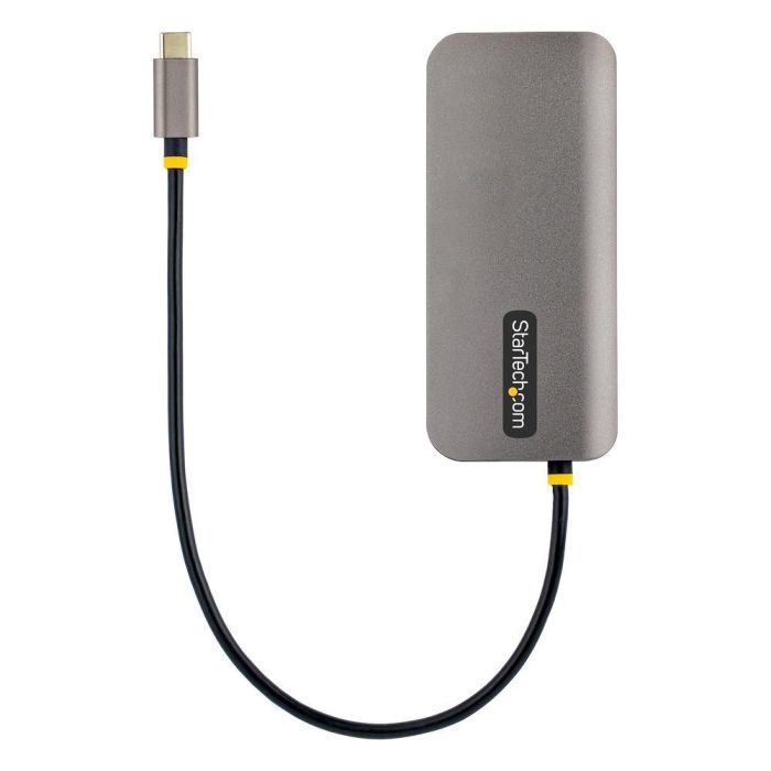 Hub USB Startech 115B-USBC-MULTIPORT 4K Gris 100 W 4