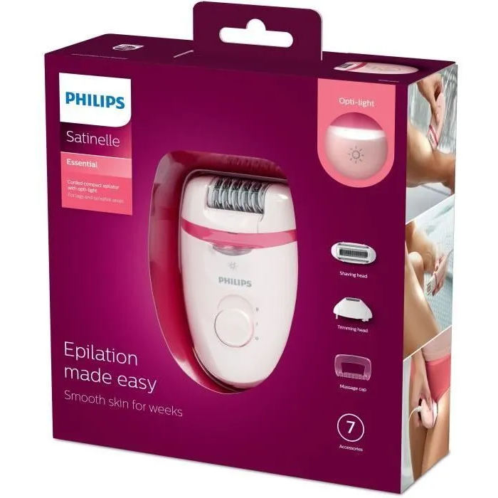 Philips Depiladora Eléctrica Satinelle BRE285/00 4