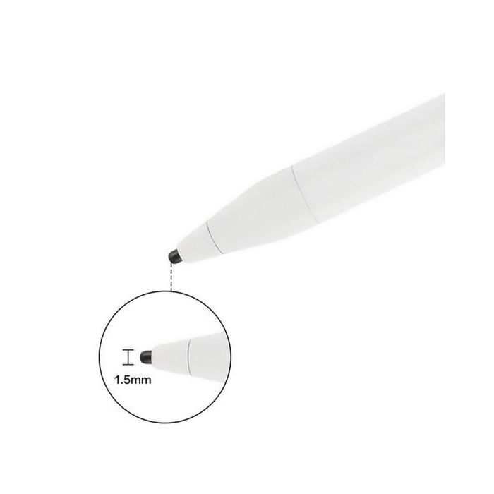 Leotec ePen Lápiz Digital Stylus Universal para Pantallas Táctiles Android iOS Windows, 13g, Blanco, Batería 12-18h 3