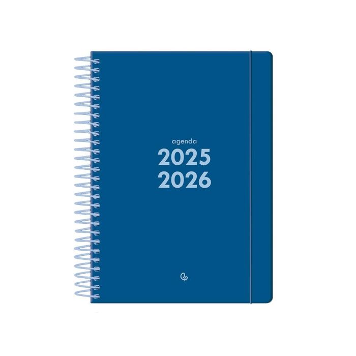 Agenda Escolar Liderpapel 25- 26 Espiral Basic Azul Oscuro Semana Vista A5 Bilingüe Papelfsc 70 gr 1 Agenda Escolar Liderpapel 25- 26 Espiral Basic Azul Oscuro Semana Vista A5 Bilingüe Papelfsc 70 gr 1