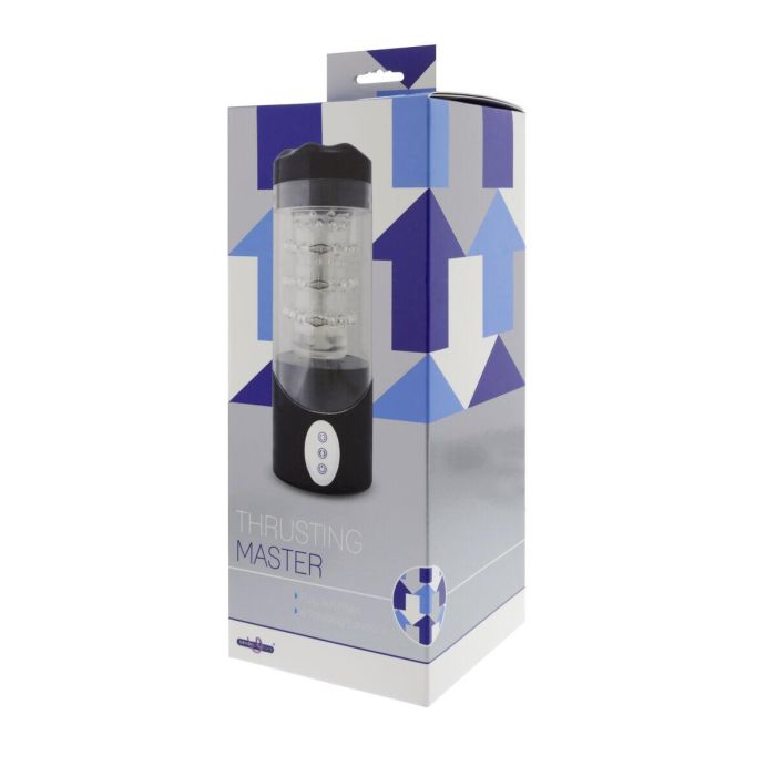 Masturbador Masculino Seven Creations Negro 1 Masturbador Masculino Seven Creations Negro 1