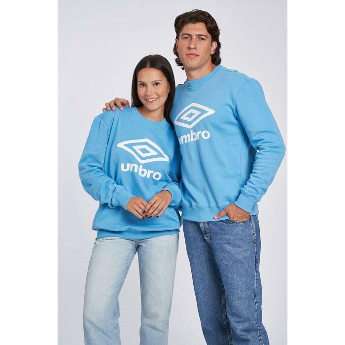 Sudadera sin Capucha Hombre Umbro LOGO 66080U LBY Azul 0 Sudadera sin Capucha Hombre Umbro LOGO 66080U LBY Azul 0