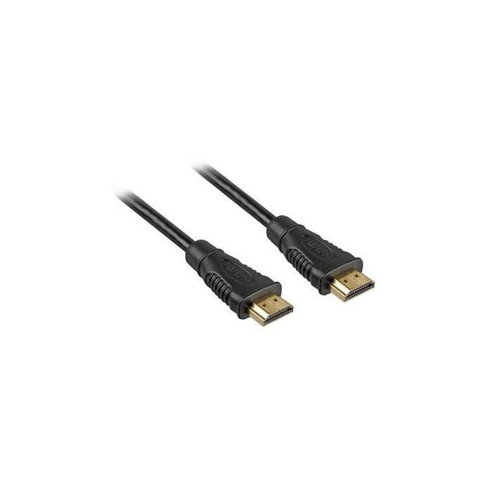 Sharkoon Cable HDMI a HDMI Estándar 5m Macho/Macho Negro para Audio y Video
