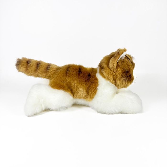 Peluche Gato Marron Y Blanco Tumbado 25Cm 939D00299 Bocalan 3 Peluche Gato Marron Y Blanco Tumbado 25Cm 939D00299 Bocalan 3