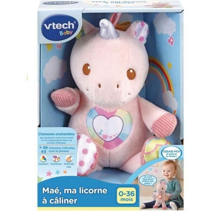 Vtech Baby 528105 Doudou Maé: Peluche Unicornio Suave para Abrazar, Compañero Ideal de Juego y Sueño para Bebés y Niños de 0 a 36 Meses 1 Vtech Baby 528105 Doudou Maé: Peluche Unicornio Suave para Abrazar, Compañero Ideal de Juego y Sueño para Bebés y Niños de 0 a 36 Meses 1