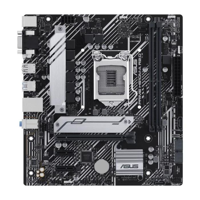 ASUS PRIME H510M-A R2.0 Placa Base Intel LGA 1200 DDR4 mATX para Celeron/Pentium/Core i3/i5/i7/i9 1