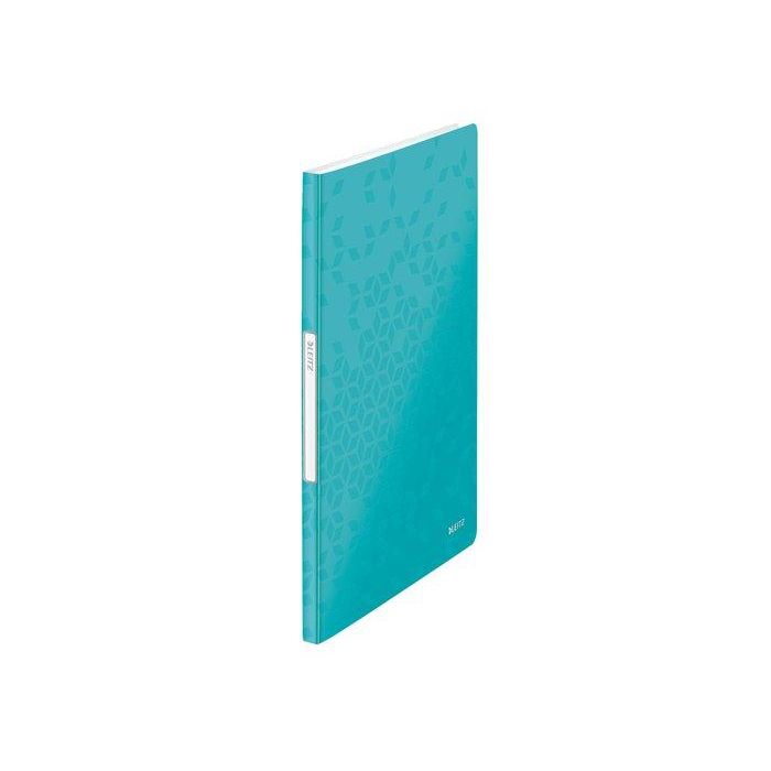Carpeta Fundas (Tarifario) Leitz Wow Pp Flexible A4 20 F. Turquesa (Set de 10)