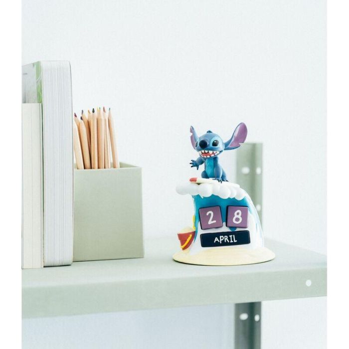 Calendario Perpetuo 3D Surfer Stitch Disney 2 Calendario Perpetuo 3D Surfer Stitch Disney 2