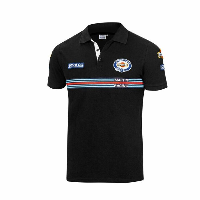 Polo Replica Martini-R Talla M Negro S01275MRNR2M