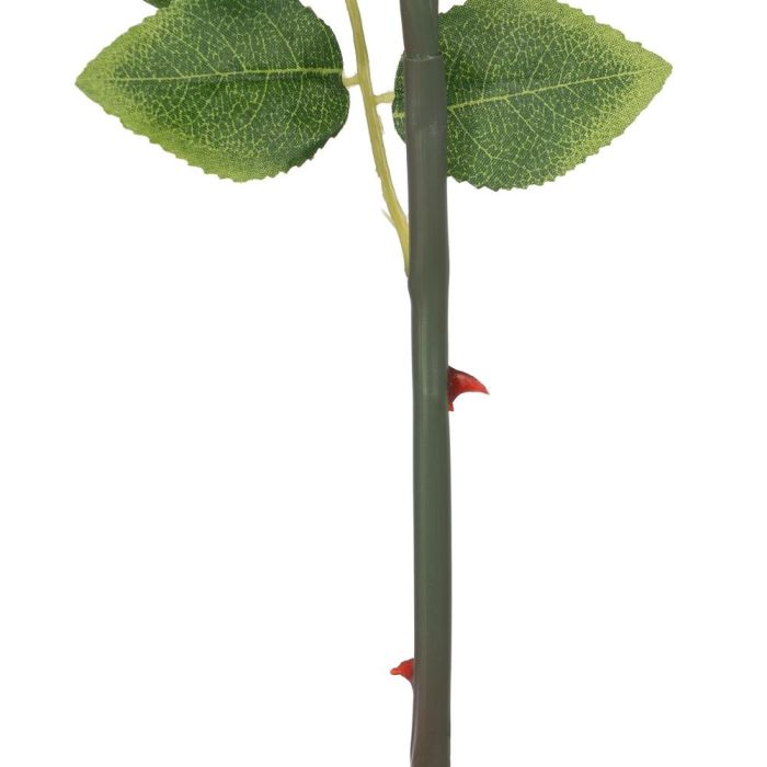 Flor Rosa Rosa Pvc-Tejido Decoración 69 cm