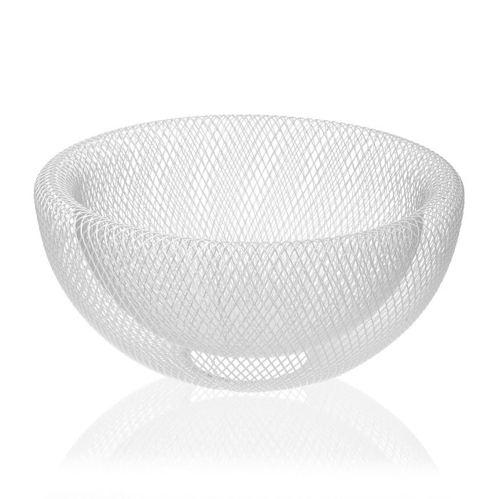 Frutero Metal Blanco Versa 15CM (2 Unidades) Frutero Metal Blanco Versa 15CM (2 Unidades)