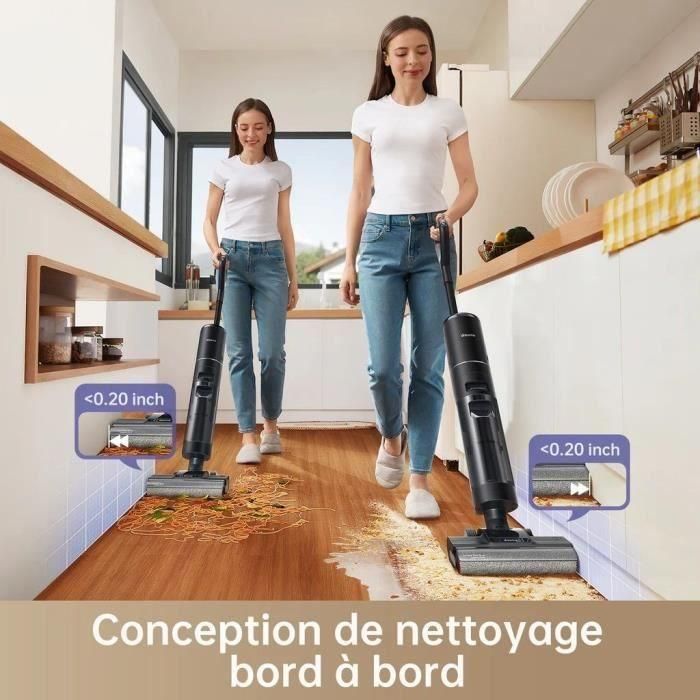 Dreame H12 Pro Aspiradora de Mano Negro Sin Bolsa - Limpieza y Secado Automático, Seca y Húmeda 2 Dreame H12 Pro Aspiradora de Mano Negro Sin Bolsa - Limpieza y Secado Automático, Seca y Húmeda 2