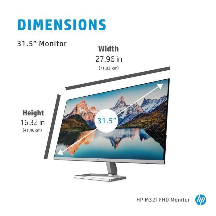 HP M32f FHD Monitor 12 HP M32f FHD Monitor 12
