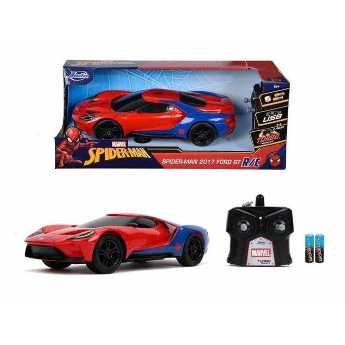 Coche radiocontrol Ford GT Spiderman 1/16 - Simba Dickie Group