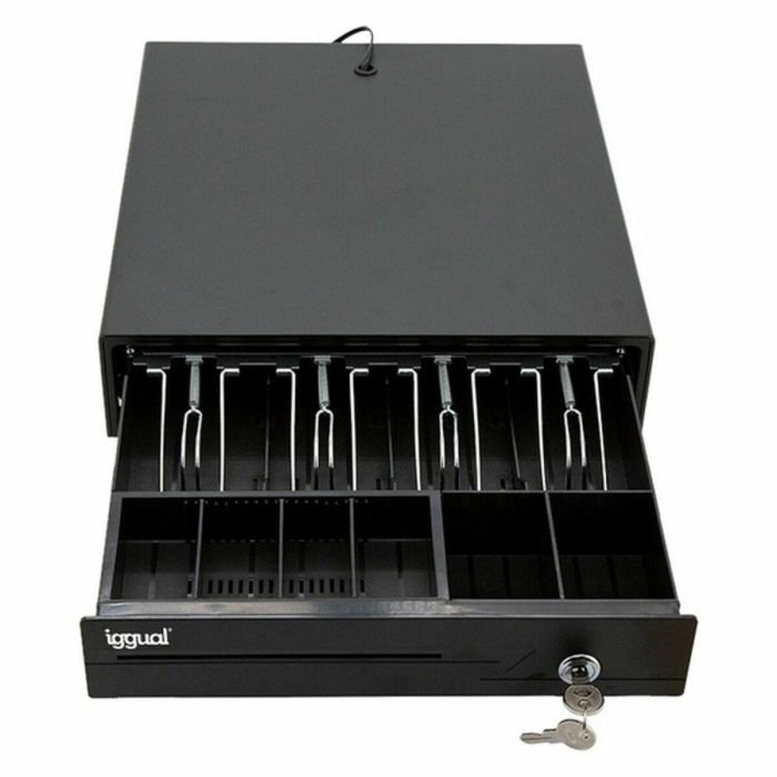 Cajón Portamonedas iggual IGG316368 Negro Multicolor Cajón Portamonedas iggual IGG316368 Negro Multicolor