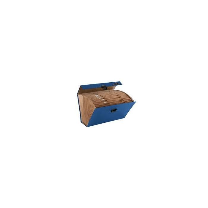 Fellowes Maletín Clasificador Acordeón Azul Fellowes Maletín Clasificador Acordeón Azul