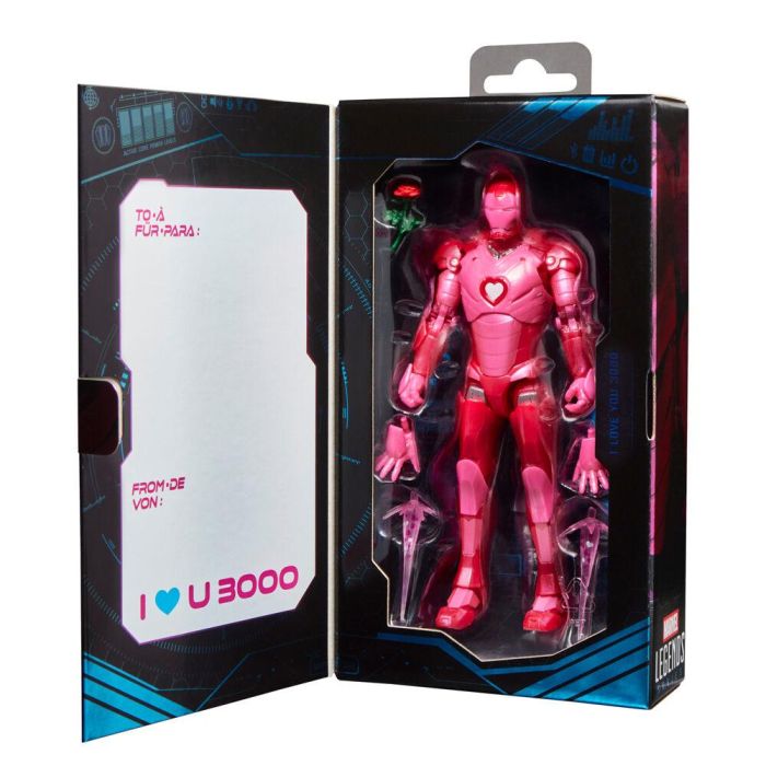 Figura Iron Man I Love You 3000 Marvel Legends Series 15cm 8