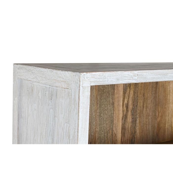 Estanteria Mediterraneo DKD Home Decor Blanco 40 x 198 x 100 cm 2 Estanteria Mediterraneo DKD Home Decor Blanco 40 x 198 x 100 cm 2