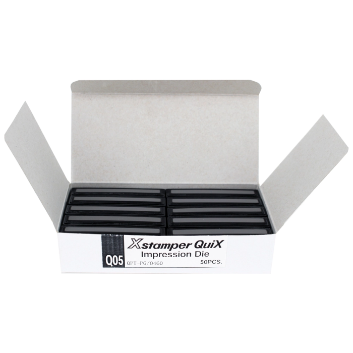 X'stamper Almohadilla para Sello Q-05 Consumible Máquina Sellos 10x70x10 mm 1