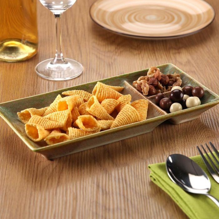 Fuente para Sushi Versa 11.5x25x2.7 cm - Gres (4 Unidades) 1 Fuente para Sushi Versa 11.5x25x2.7 cm - Gres (4 Unidades) 1