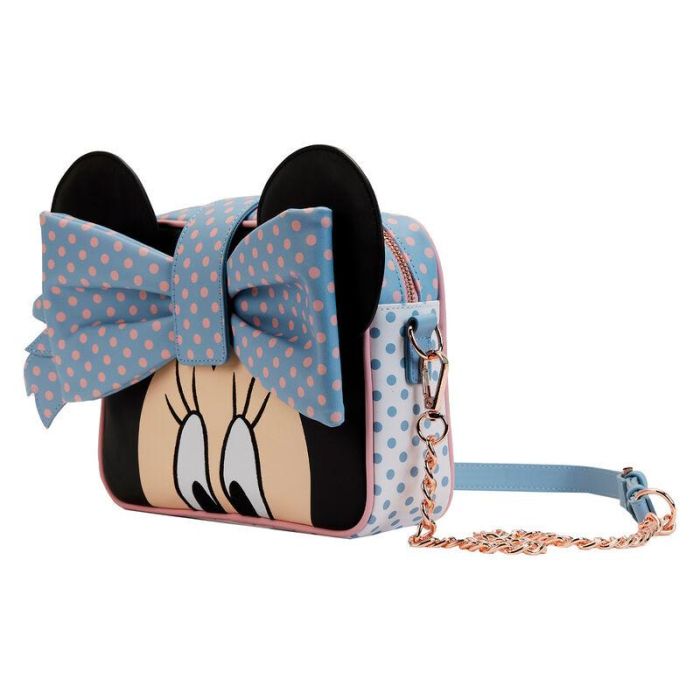 Loungefly Bolso Crossbody Pastel Polka Dot Minnie Mouse Disney 22,5x16,25x6,25cm 2 Loungefly Bolso Crossbody Pastel Polka Dot Minnie Mouse Disney 22,5x16,25x6,25cm 2
