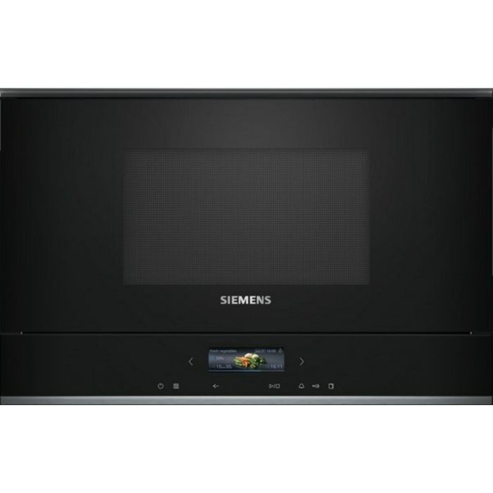 Microondas Siemens AG BF722R1B1 Negro 900 W 21 L 1 Microondas Siemens AG BF722R1B1 Negro 900 W 21 L 1
