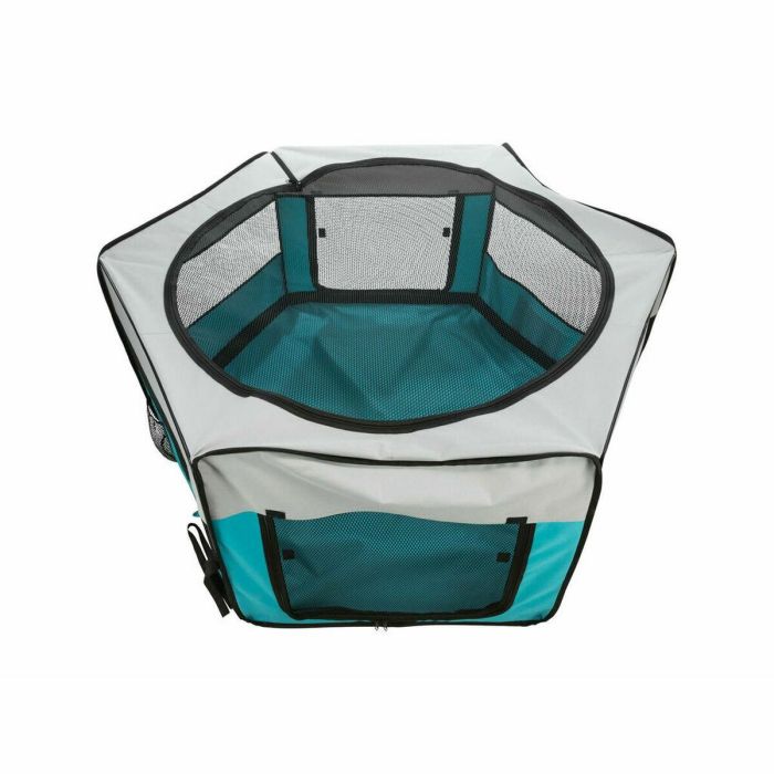 Trixie TRI4011905640556 Recinto con red/base Ø 150 × 65 cm Turquesa / Gris claro 34
