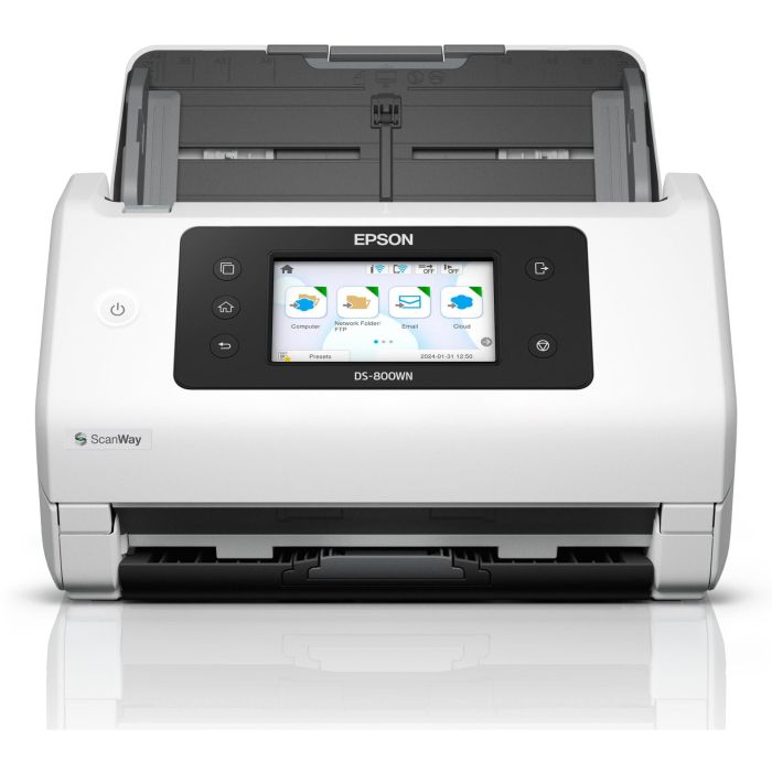 Epson WorkForce DS-800WN Escáner A4 Red y Wifi Autónomo 50ppm/100ipm Alimentador 100 Hojas Dúplex Compatible Open Platform 6