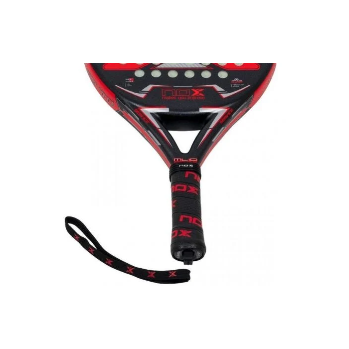 Nox ML10 Pro Cup Rough Surface 2023 - Pala de pádel rugosa, núcleo HR3, marco de carbono, forma redonda, 360-375g