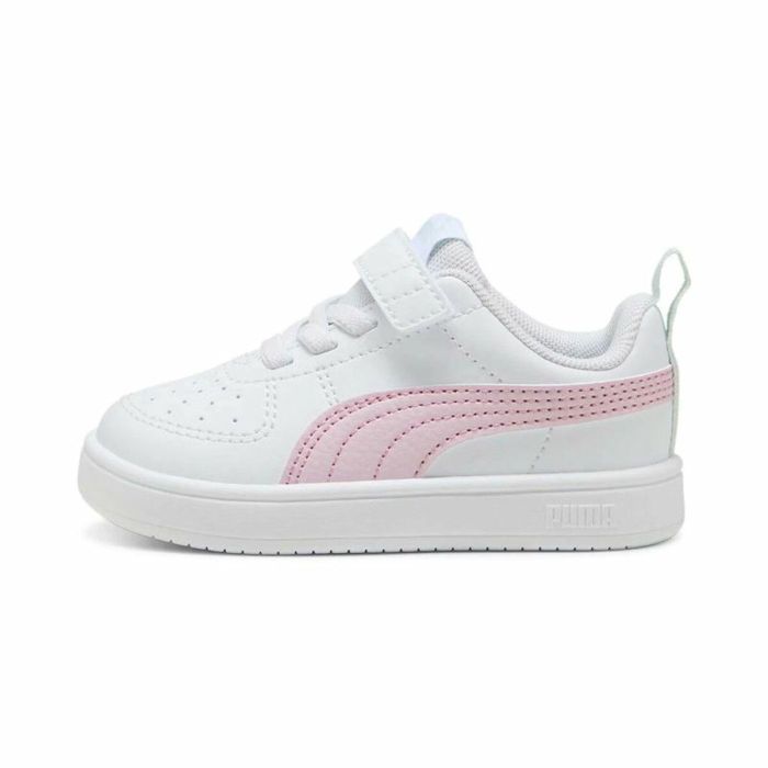 Zapatillas Deportivas Infantiles Puma Rickie Ac+ Blanco 4