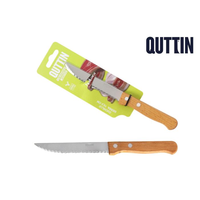 Cuchillo Sierra Multiusos 10.5 cm Natura - Quttin (60 Unidades) Cuchillo Sierra Multiusos 10.5 cm Natura - Quttin (60 Unidades)