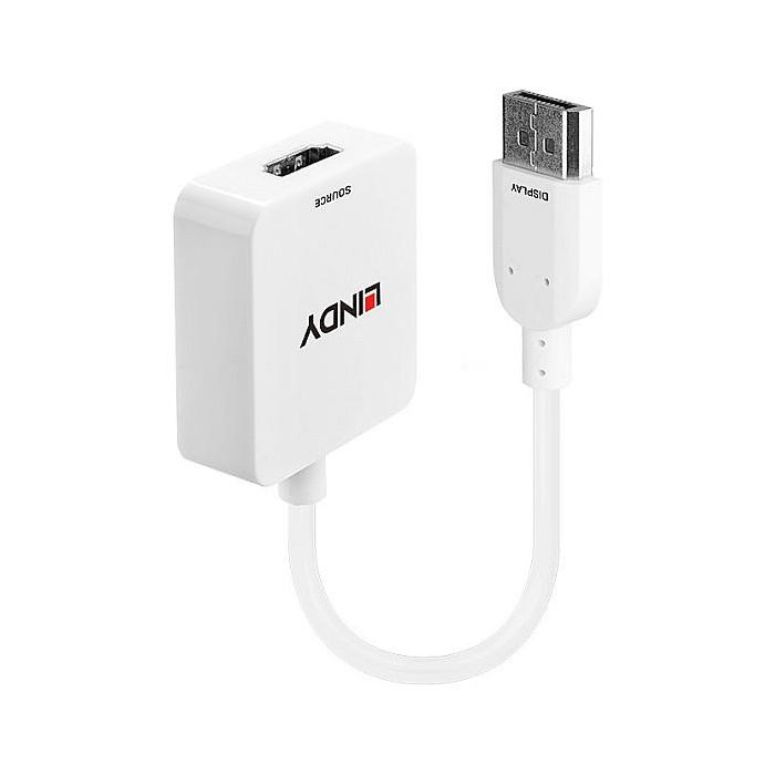 Lindy HDMI 1.4 to DisplayPort 1.1 Converter Soporta Ultra HD 4K Conector para PC Laptop Blu-ray a Monitor DisplayPort Audio 7.1 Lindy HDMI 1.4 to DisplayPort 1.1 Converter Soporta Ultra HD 4K Conector para PC Laptop Blu-ray a Monitor DisplayPort Audio 7.1